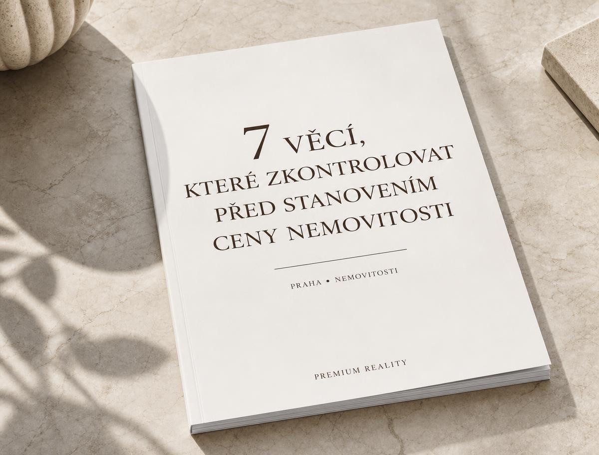 Tištěný checklist PREMIUM REALITY pro majitele nemovitostí